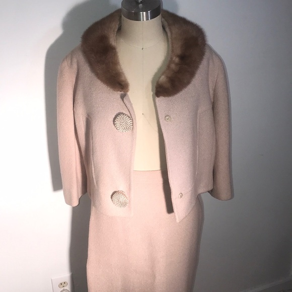 1950s vintage fox collar Krasner’s suit 🦊 - Picture 8 of 8